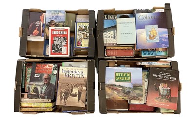 Lot 446 - Four boxes of mainly first edition and...