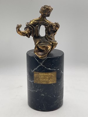 Lot 155 - SALVADOR DALI (SPANISH, 1904-1989); bronze on...