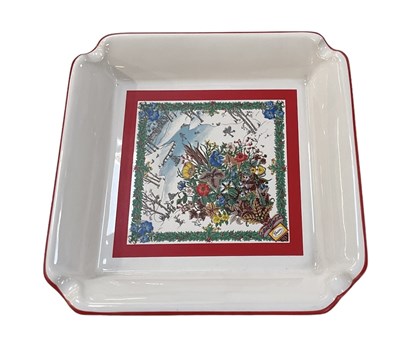 Lot 650 - GUCCI; an Italian porcelain ashtray, the bowl...