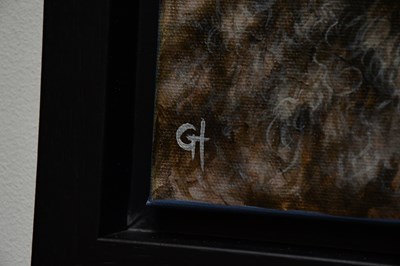 Lot 1835 - GINA HAWKSHAW; oil on canvas, 'A Ram's...