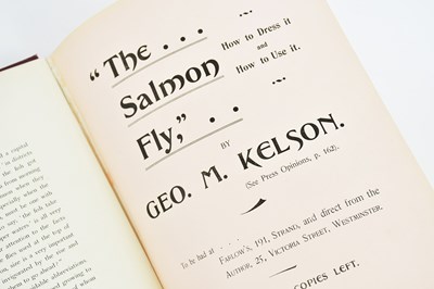 Lot 92 - KELSON (G), TIPS, BY THE AUTHOR OF “THE SALMON...