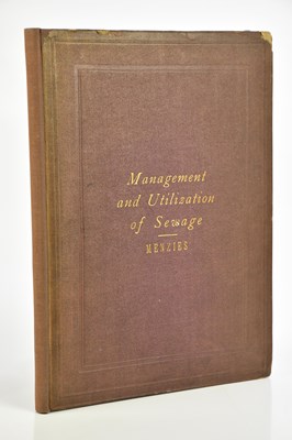 Lot 243 - MENZIES (W), A TREATISE ON THE SANITARY...