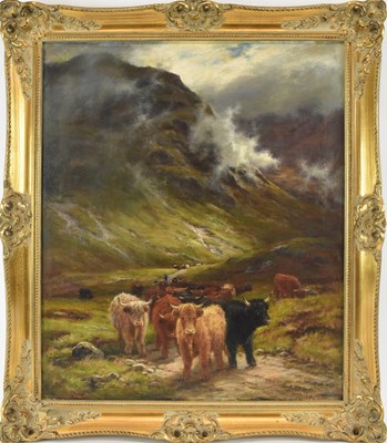 Lot 173 - LOUIS BOSWORTH HURT (1856-1929); oil on canvas,...