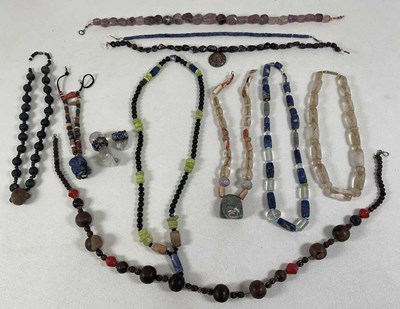 Lot 1203 - A group of South American necklaces including...