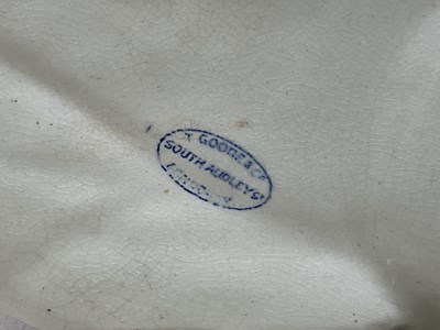 Lot 156 - WEMYSS; a very large black and white pig, with...