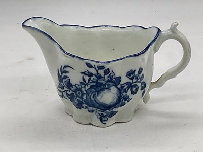 Lot 167 - WORCESTER; a first period 'Mansfield' pattern...