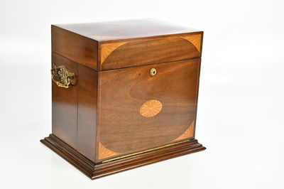 Lot 309 - An Edwardian inlaid mahogany Sheraton Revival...