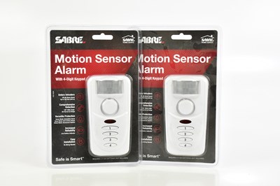 Lot 56 - SABRE HOME SERIES; two sealed motion sensors...