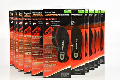 Lot 39 - THERMACELL; thirteen boxed heated insoles,...