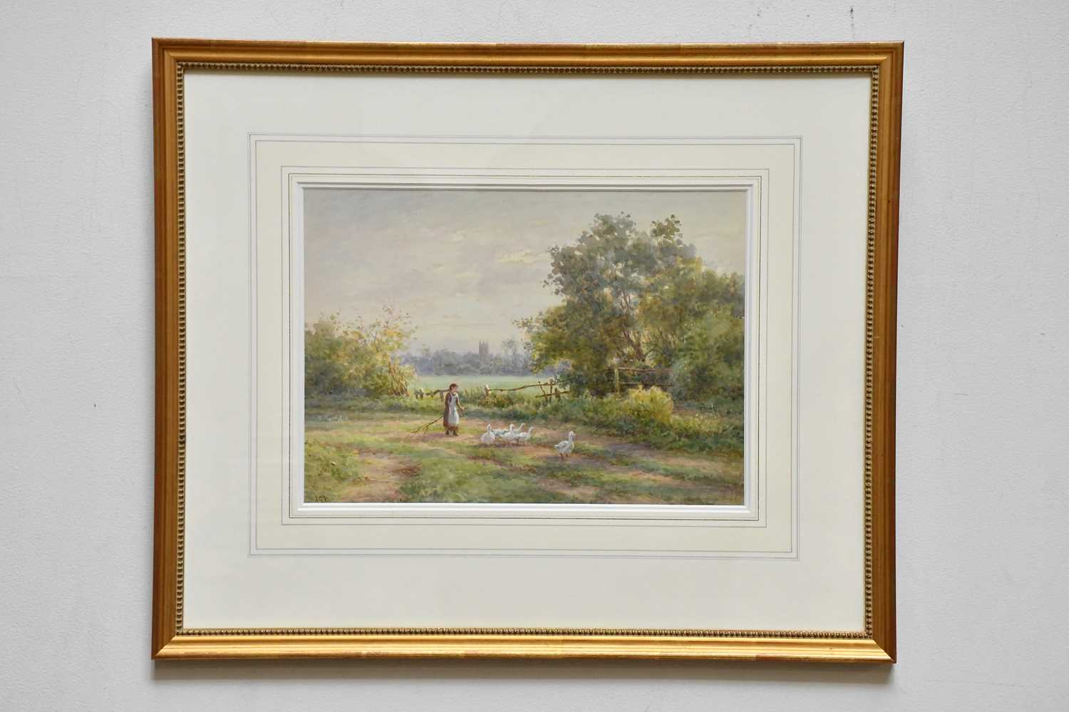 Lot 1563 - JAMES GEORGE BINGLEY (1840-1920); watercolour,...