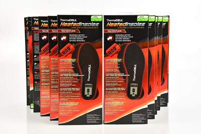 Lot 35 - THERMACELL; twelve boxed hated insoles, size L...