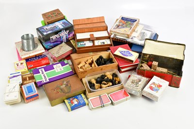 Lot 742 - A collection of games and cards including...