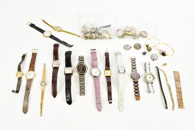 Lot 593 - A collection of fashion watches including DKNY,...