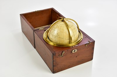 Lot 714 - A 20th century Star Globe, with brass meridian...