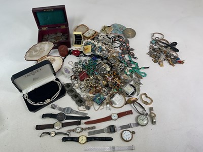 Lot 1301 - A very large collection of costume jewellery...