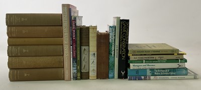 Lot 460 - A quantity of books of fishing and sporting...