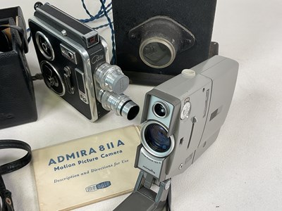Lot 322 - ADMIRA; a 1950s 811A motion picture camera...