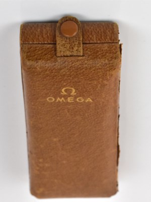 Lot 1384 - OMEGA; a vintage watch box