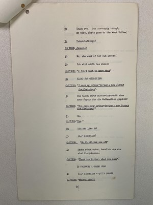 Lot 1893 - JOHN CLEESE, 'SUNDAY NIGHT AT THE UNITED...