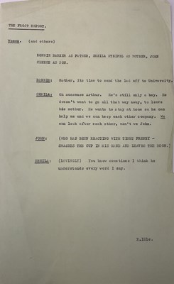 Lot 1910 - JOHN CLEESE; his various scripts including...