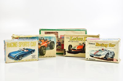 Lot 735 - MARX; a battery operated Lotus Ford, with a...