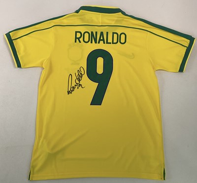 Lot 1960 - RONALDO (Brazilian footballer); a replica...