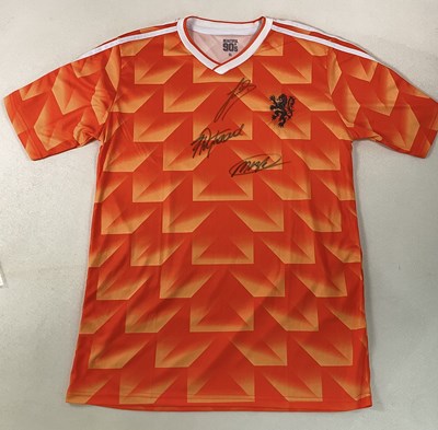 Lot 1963 - THE NETHERLANDS; a replica football shirt...