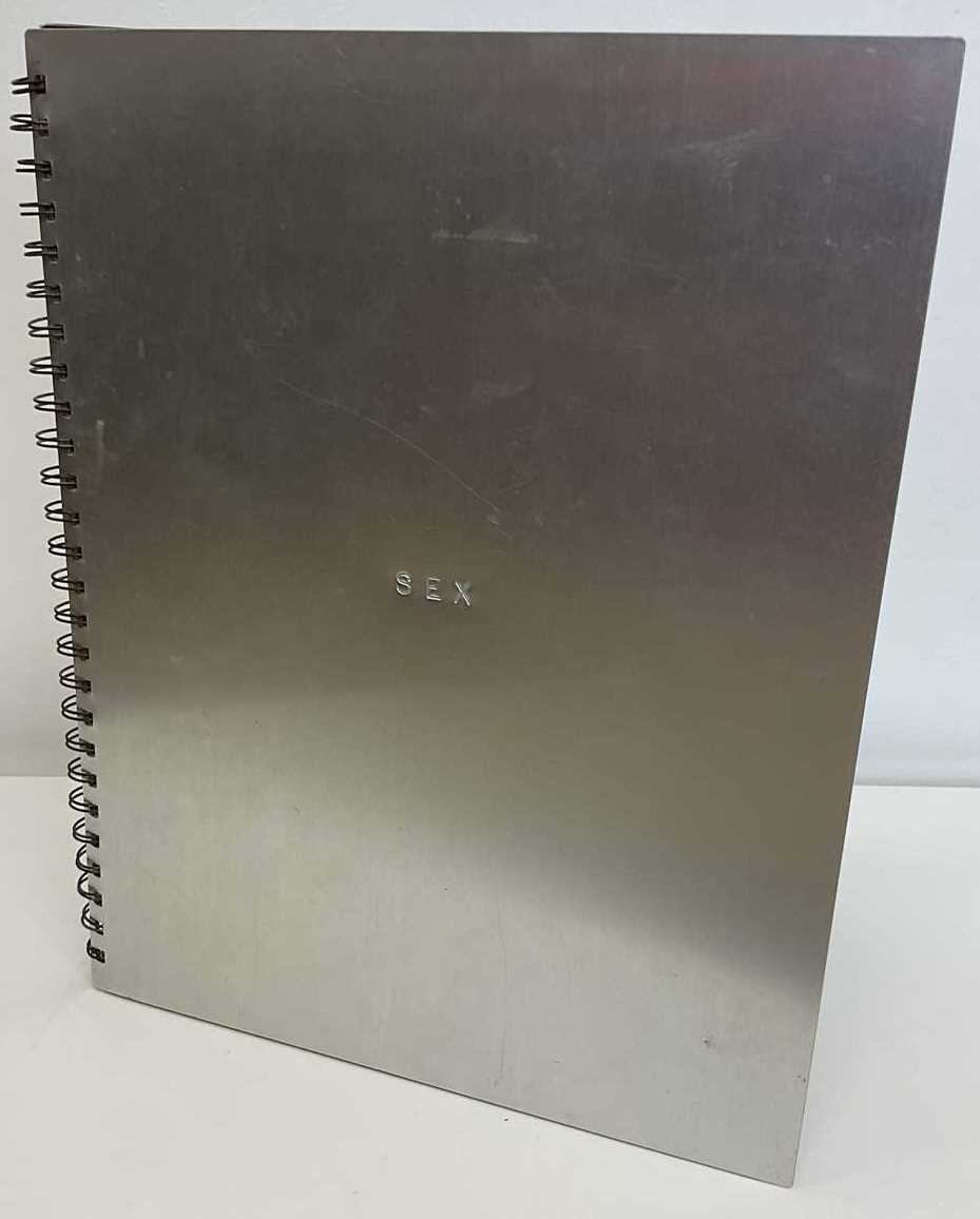Lot 1857 - MADONNA; the famous 'Sex' book with aluminium...
