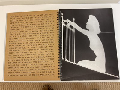Lot 1857 - MADONNA; the famous 'Sex' book with aluminium...