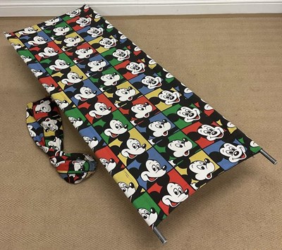 Lot 397 - MICKEY MOUSE; a vintage sun lounger with three...