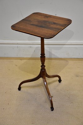 Lot 162 - A 19th century rosewood wine table on turned...