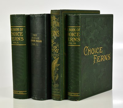 Lot 108 - SCHNEIDER (G), THE BOOK OF CHOICE FERNS FOR...