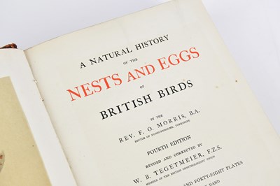 Lot 73 - MORRIS (REV F) A NATURAL HISTORY OF THE NESTS...