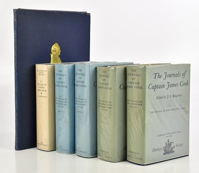 Lot 177 - BEAGLEHOLE (J), edit, THE JOURNALS OF CAPTAIN...