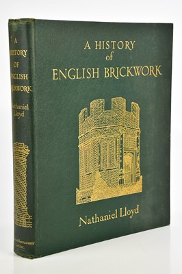 Lot 255 - LLOYD (N), A HISTORY OF ENGLISH BRICKWORK,...