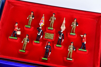 Lot 979 - WILLIAM BRITAIN; a collection of toy soldiers...
