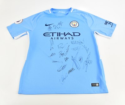 Lot 1106 - MANCHESTER CITY INTEREST; a team signed...