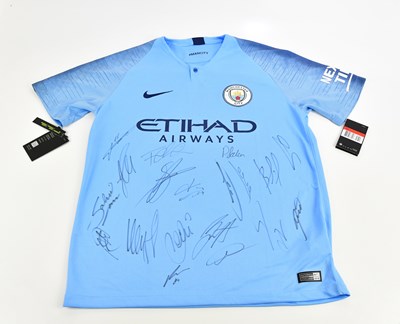 Lot 1107 - MANCHESTER CITY INTEREST; a team signed...