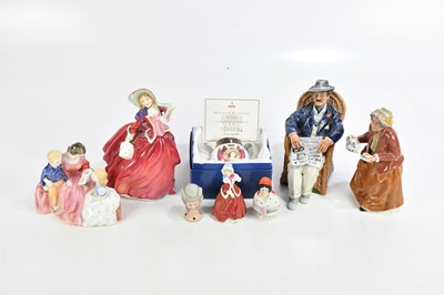 Lot 819 - ROYAL DOULTON; five figures comprising HN2255 '...