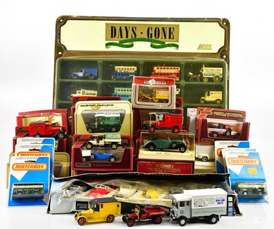 Lot 746 - MATCHBOX; a collection of diecast cars...