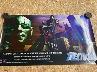 Lot 1868 - A quantity of gaming posters, by Nintendo and...