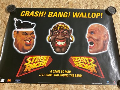 Lot 1868 - A quantity of gaming posters, by Nintendo and...