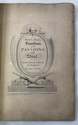 Lot 488 - JOHN TINNEY; Expressions of the Passions of...