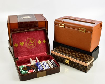 Lot 590 - AB COLLECTION; two electric automatic leather...