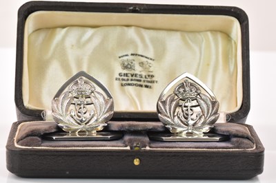 Lot 1428 - GIEVES LTD; a cased pair of George VI...