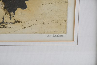 Lot 33 - PIERRE ADOLPHE VALETTE (1876-1942); pencil...