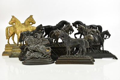 Lot 513 - A collection of Victorian and later metalware,...