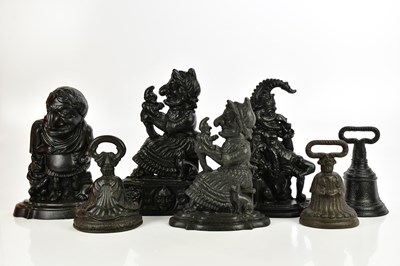 Lot 515 - A collection of seven Victorian and later cast...