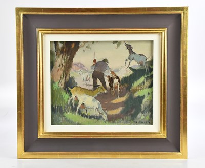 Lot 182 - PIERRE ADOLPHE VALETTE (1876-1942); oil on...