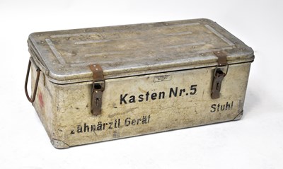 Lot 461 - A WWII period German Police First Aid boot...